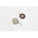 Dangle Women's Earrings 925 Sterling Silver Garnet Gem Stones B44